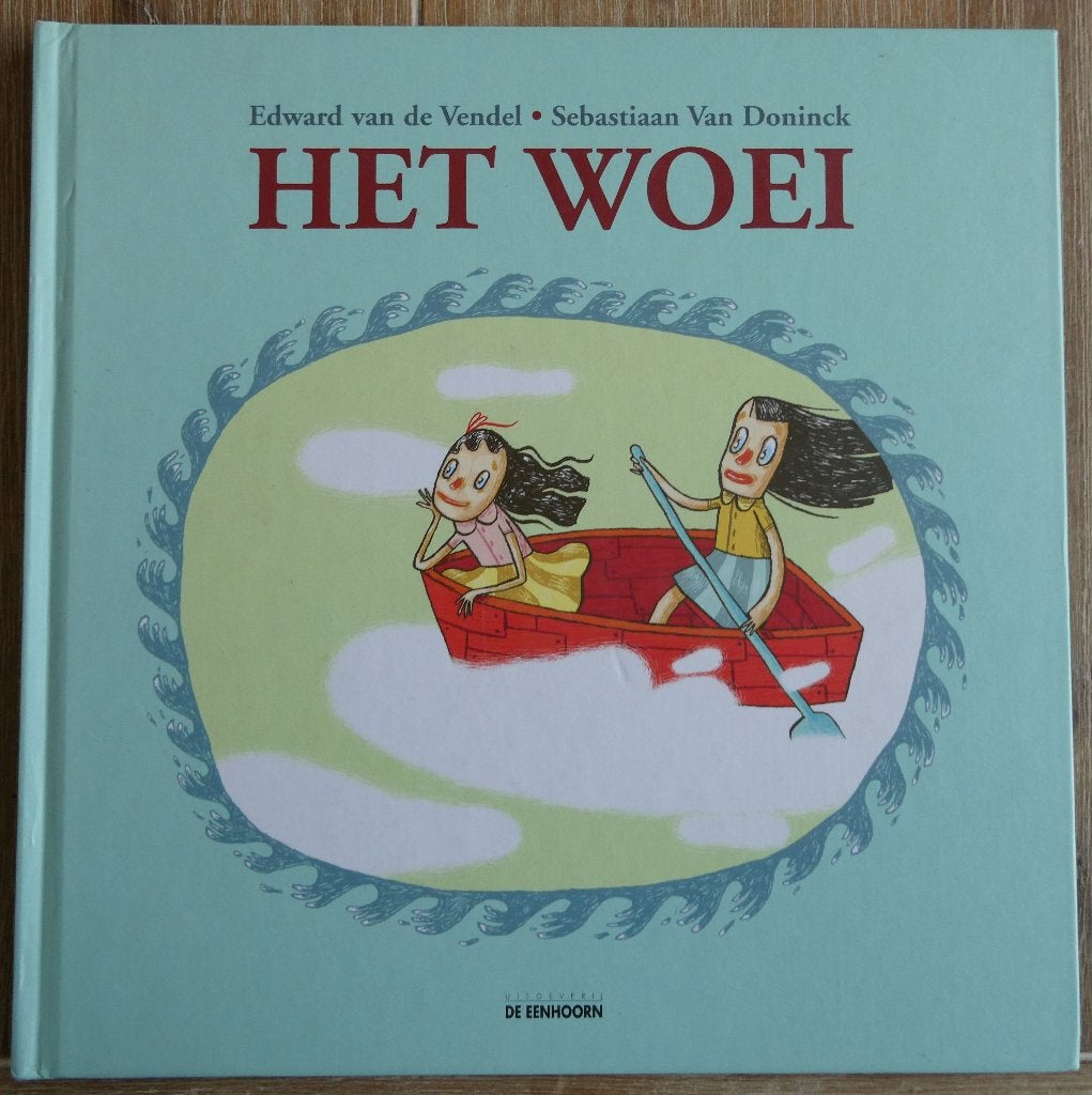 Het woei - Edward van de Vendel, Boeken, Kinderboeken | Kleuters, Zo goed als nieuw, Fictie algemeen, 5 of 6 jaar, Jongen of Meisje