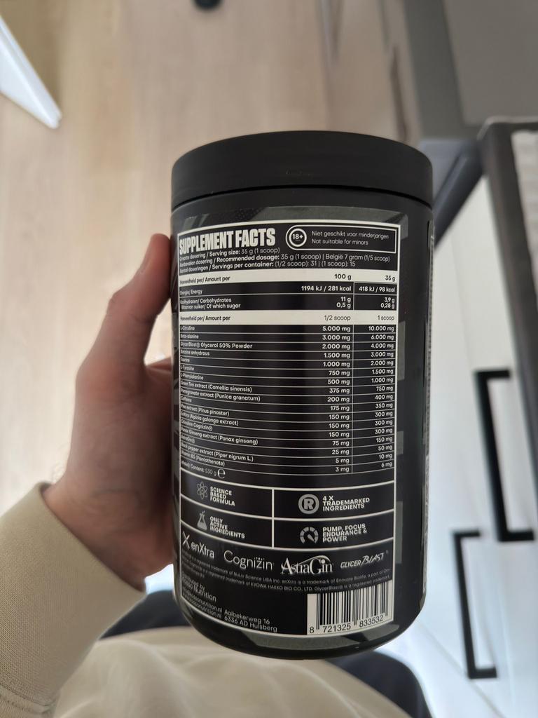 Preworkout KN Kosso The GOAT - Zuur Snoep Smaak, Ophalen of Verzenden, Zo goed als nieuw, Overige typen