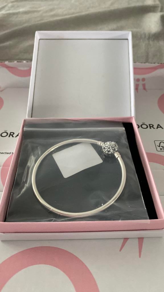 Pandora armband nieuw zilver, Ophalen, Nieuw, Zilver