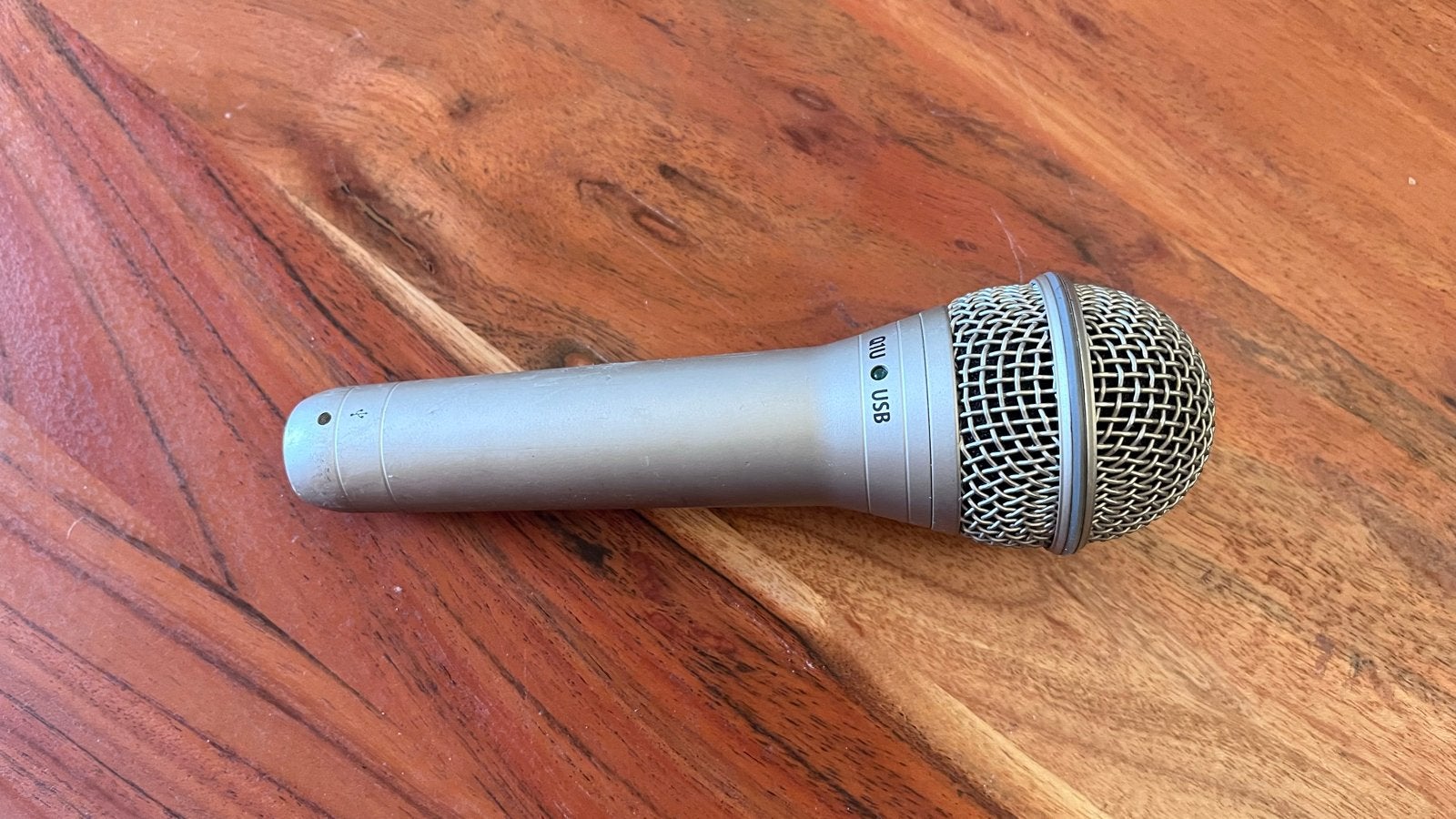 Samson Q1U USB Microfoon, Ophalen of Verzenden, Gebruikt, Studiomicrofoon