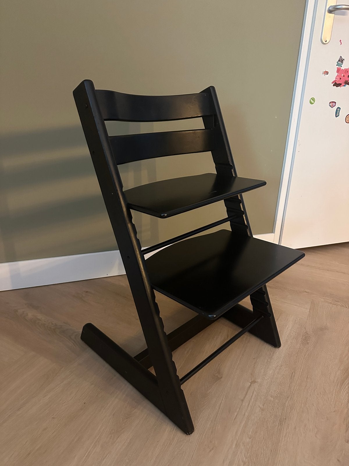 Stokke Tripp Trapp meegroeistoel met accessoires, Ophalen, Gebruikt, Meegroeistoel, Aanschuifbaar