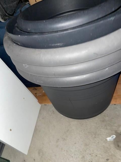 PlantenBakken met schal, Tuin en Terras, Tuinvazen, Ophalen, Gebruikt
