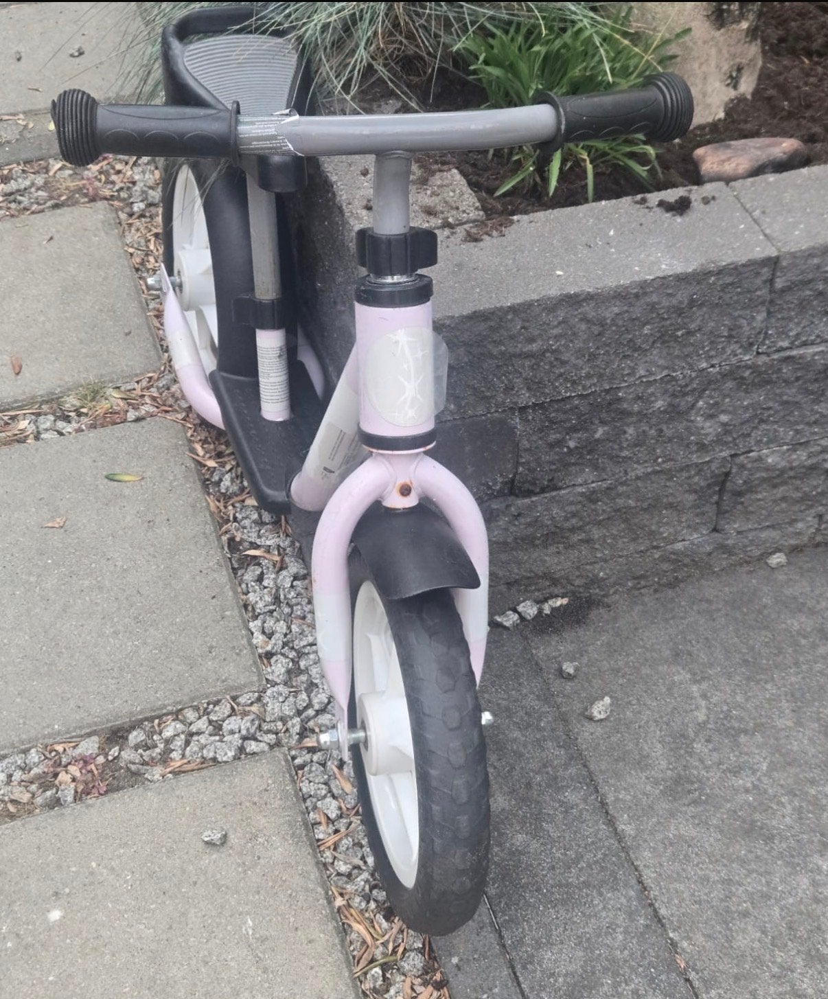 Roze loopfiets, gebruikt maar in goede staat, Ophalen, Gebruikt, Loopfiets
