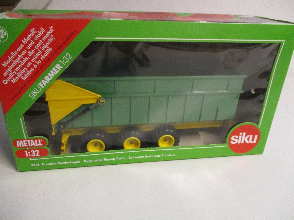 Siku 3-assige kipper, Hobby en Vrije tijd, Modelauto's | 1:32, Ophalen of Verzenden, Zo goed als nieuw, Tractor of Landbouw, SIKU