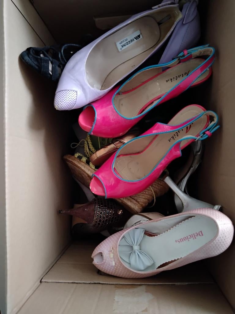 Dames hakken 39/40, Ophalen, Overige kleuren, Zo goed als nieuw, Schoenen met hoge hakken