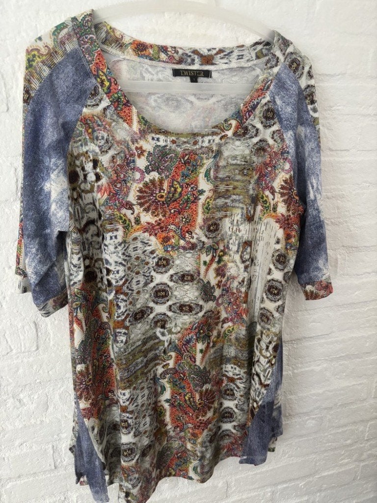 shirt 48  , twister, Maat 46/48 (XL) of groter, Ophalen of Verzenden, Zo goed als nieuw, Korte mouw