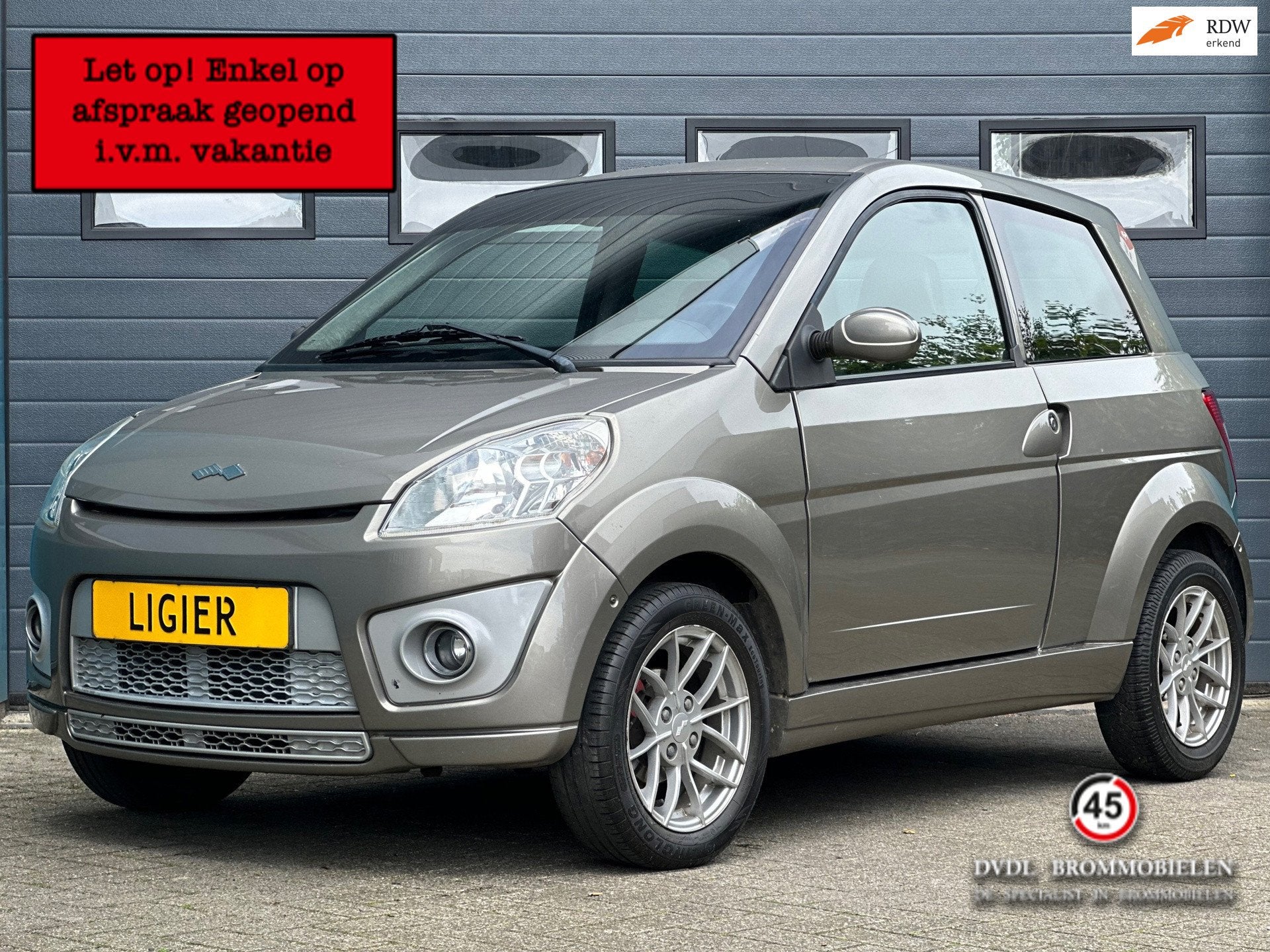 Ligier IXO Club DCI Brommobiel 45km auto 2012 17dkm | Aixam