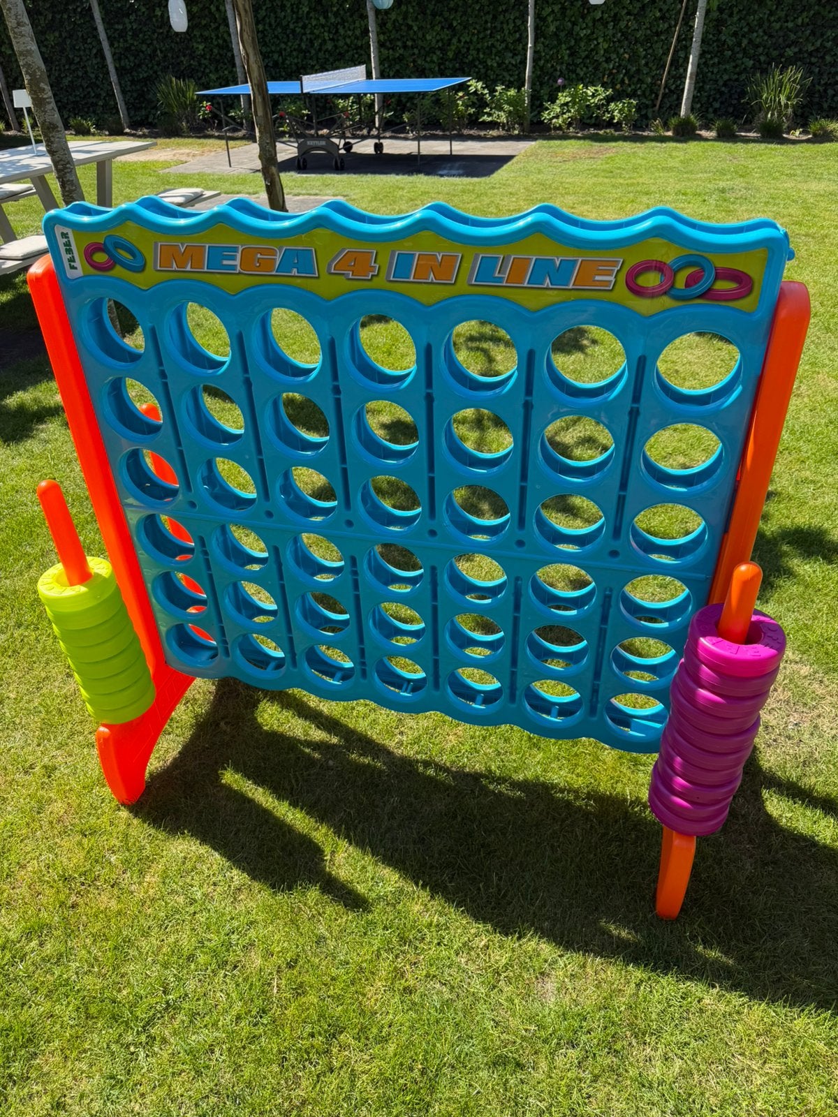 Feber Mega 4 op een rij spel ZGAN, Ophalen, Zo goed als nieuw