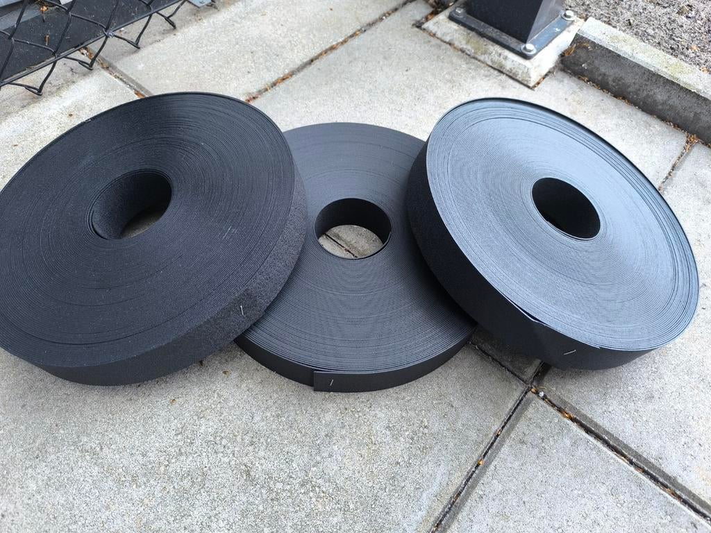 Vlechtband voor harmonicagaas zwart 47mm anti doorkijk, Ophalen, Nieuw, Kunststof