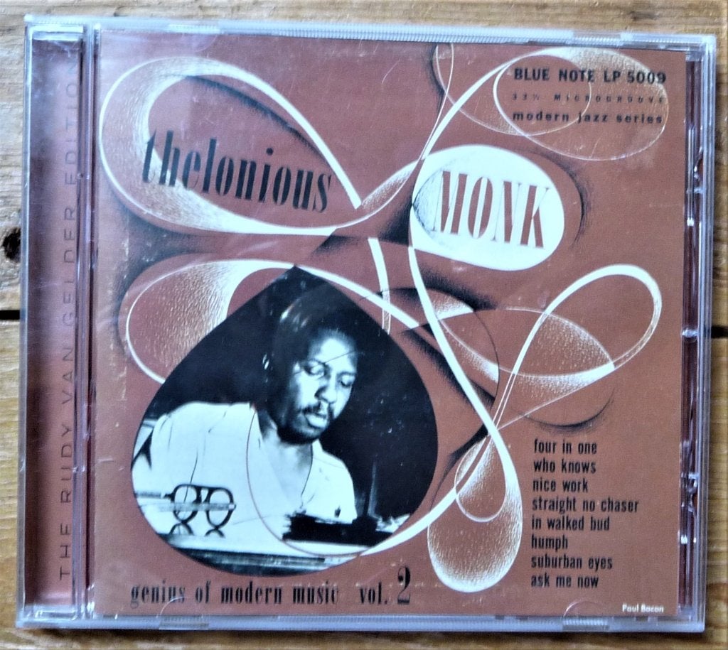 Thelonious Monk – Genius Of Modern Music Vol. 2, Ophalen of Verzenden, Jazz
