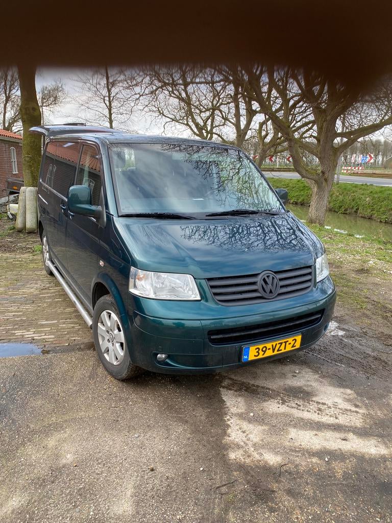 Volkswagen Transporter Bestel 2.5 D 160pk AUto 2009 camper, Stof, 2500 kg, Origineel Nederlands, Diesel