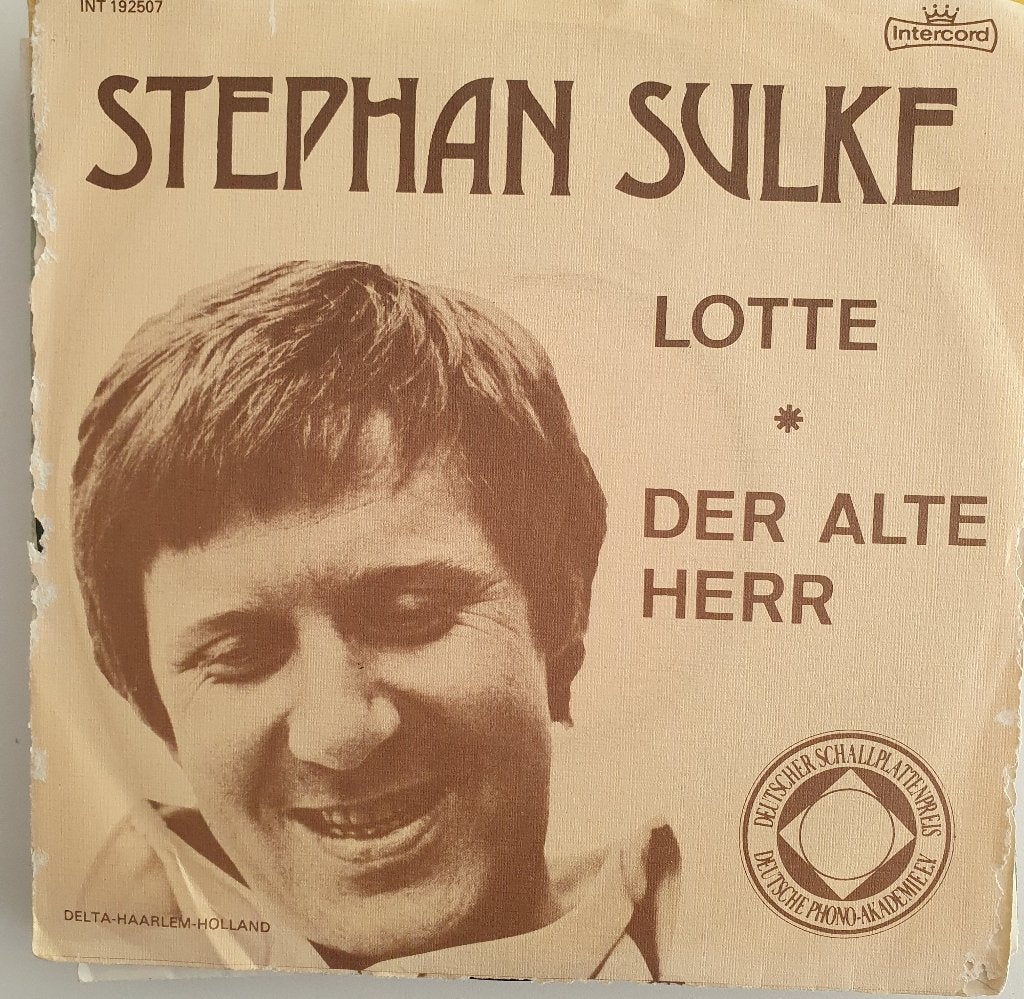 Stephan Sulke - Lotte, Gebruikt, Verzenden, 7 inch, Fotohoes