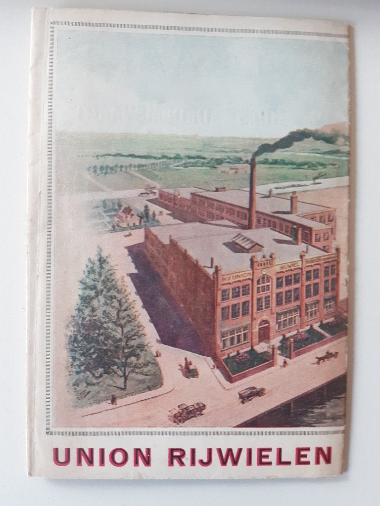 Originele folder Union Rijwielenfabriek 1926, Ophalen of Verzenden, Gelezen, Folder