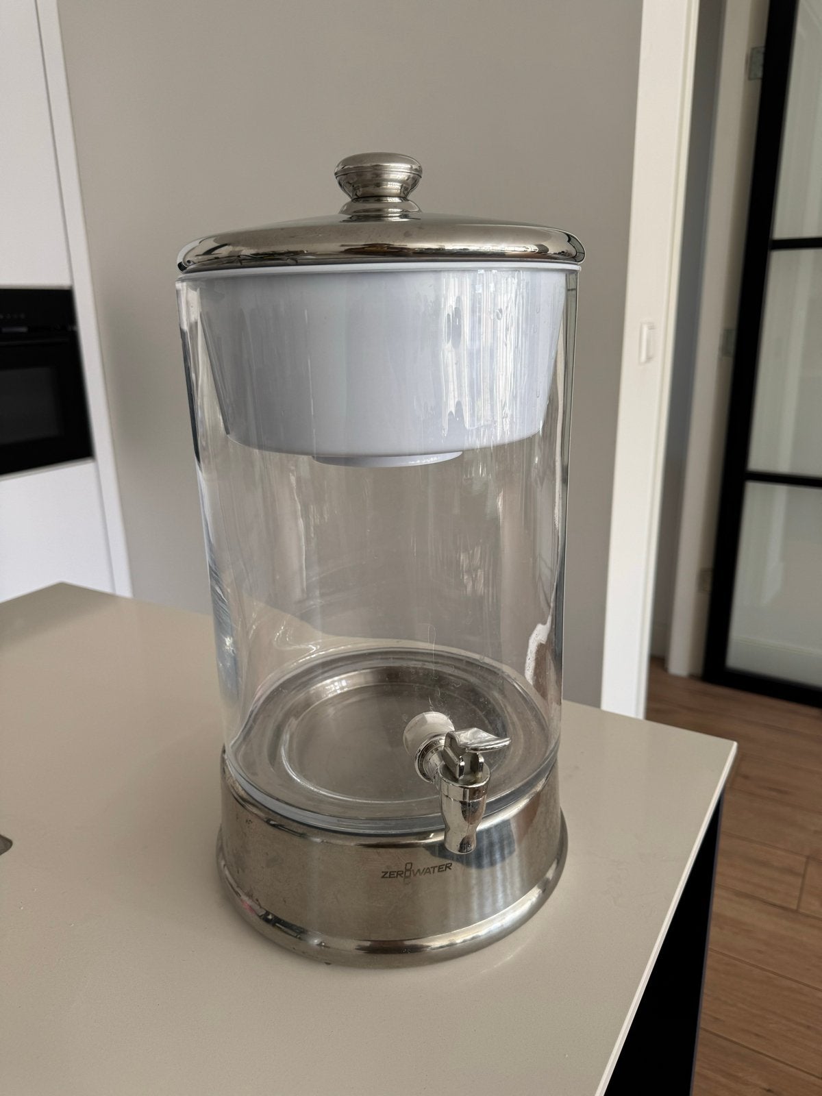 ZeroWater 9L Waterfiltersysteem / ZeroWater 9L WaterFilter, Ophalen, Zilver, Overige merken, Glas