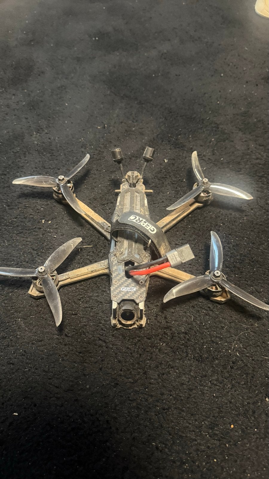 GEPRC D5 O4 Pro, 250 tot 900 gram, Gebruikt, 100 tot 1000 meter, Overige merken