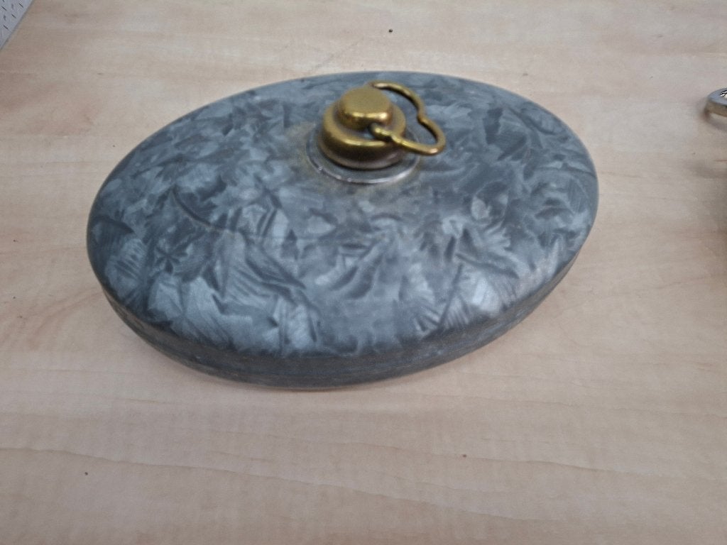 vintage kruik met goed afsluitbare messing dop, Ophalen of Verzenden