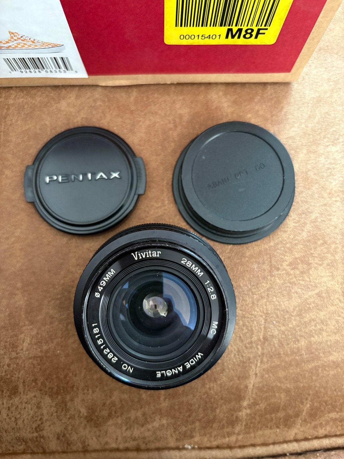Vivitar 28mm f/2.8 MC – Pentax K, Ophalen of Verzenden, Zo goed als nieuw, Groothoeklens