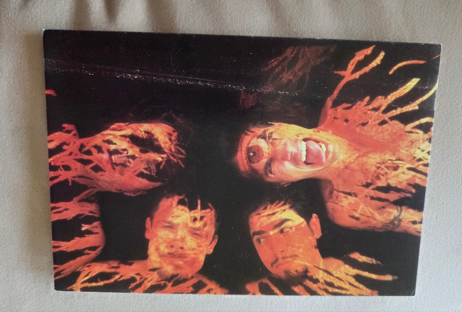 Red Hot Chili Peppers Ansichtkaart - Mark Colman, Verzenden, 1980 tot heden, Ongelopen, Sterren en Beroemdheden