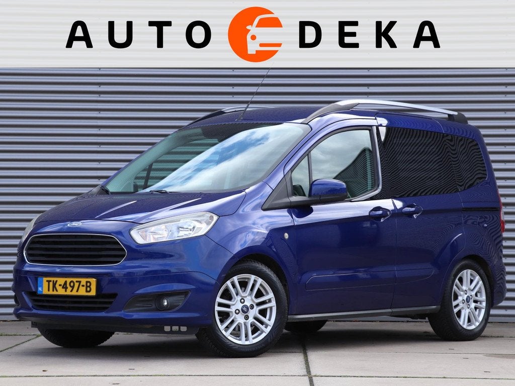 Ford Tourneo Courier 1.0 EcoBoost Titanium *Klimaatreg.*Crui, Voorwielaandrijving, Euro 5, Gebruikt, Beige