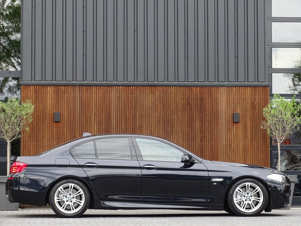 BMW 5 Serie 535i TwinPowerTurbo 306PK / Executive / M Sport, Automaat, Euro 5, Gebruikt, Zwart