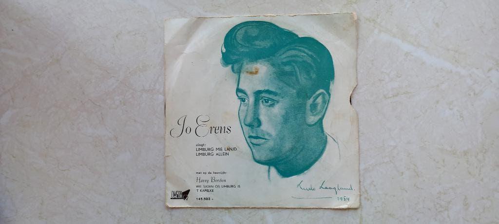 EP  JO ERENS  /  limburg mie land  1954, Ophalen of Verzenden, Gebruikt, Pop, EP
