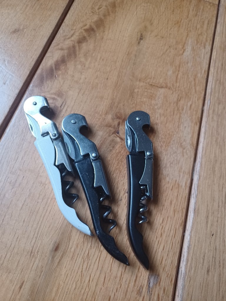 4 kelnersmessen (kurkentrekkers), Ophalen of Verzenden, Nieuw, Metaal