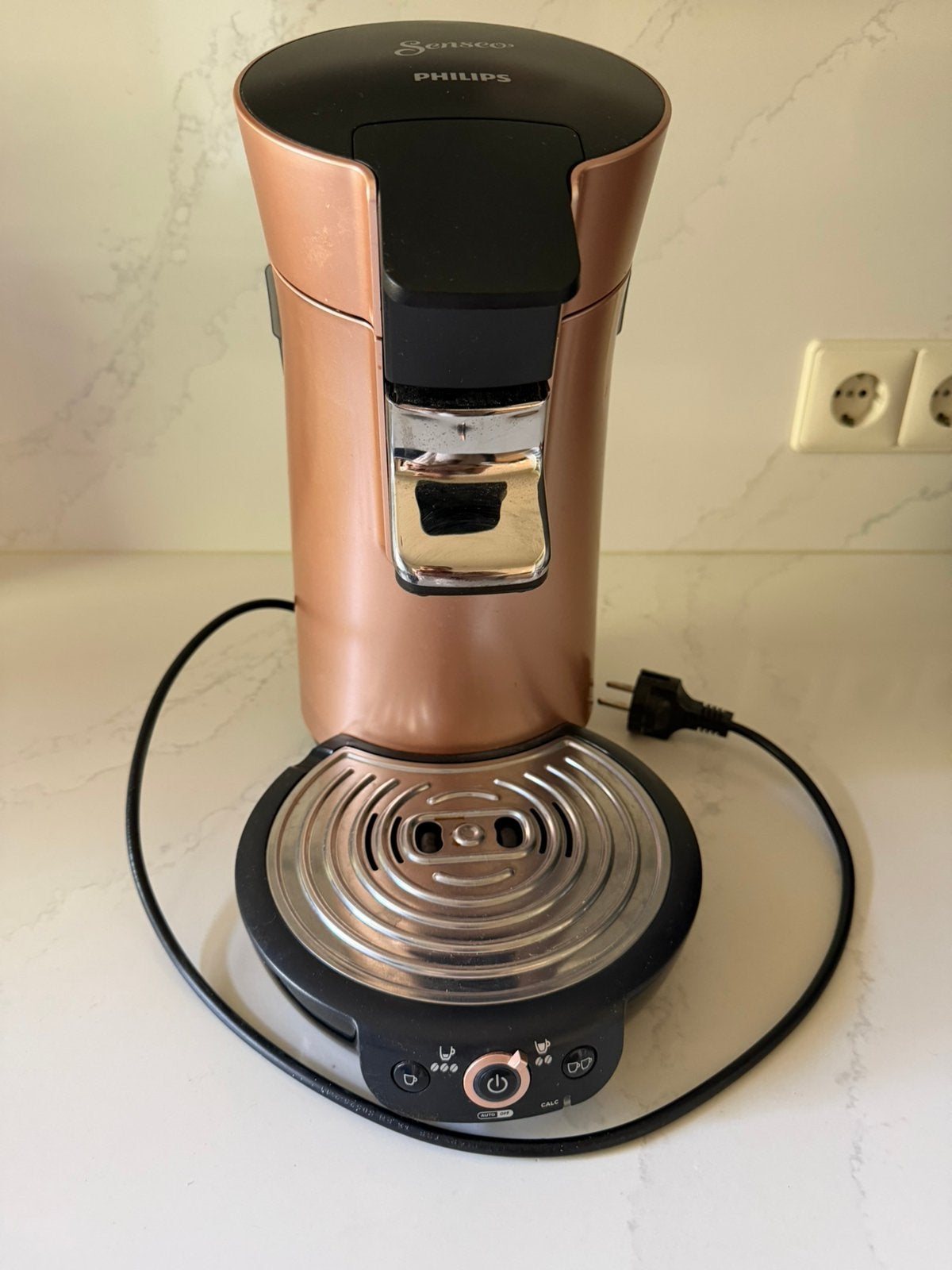 Senseo Viva Café rose goud, Witgoed en Apparatuur, Koffiezetapparaten, Ophalen of Verzenden, Zo goed als nieuw, Koffiemachine