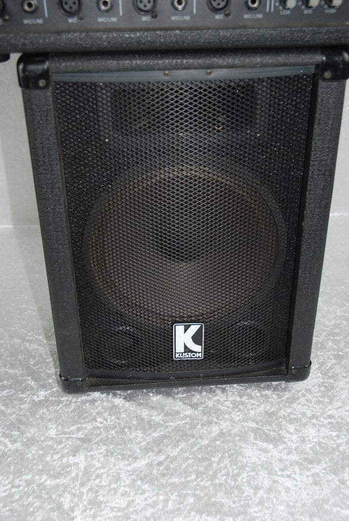 Kustom KPM4060 mixer 60 watt rms met KSC10 speaker, Muziek en Instrumenten, Ophalen, Gebruikt, ., Kustom