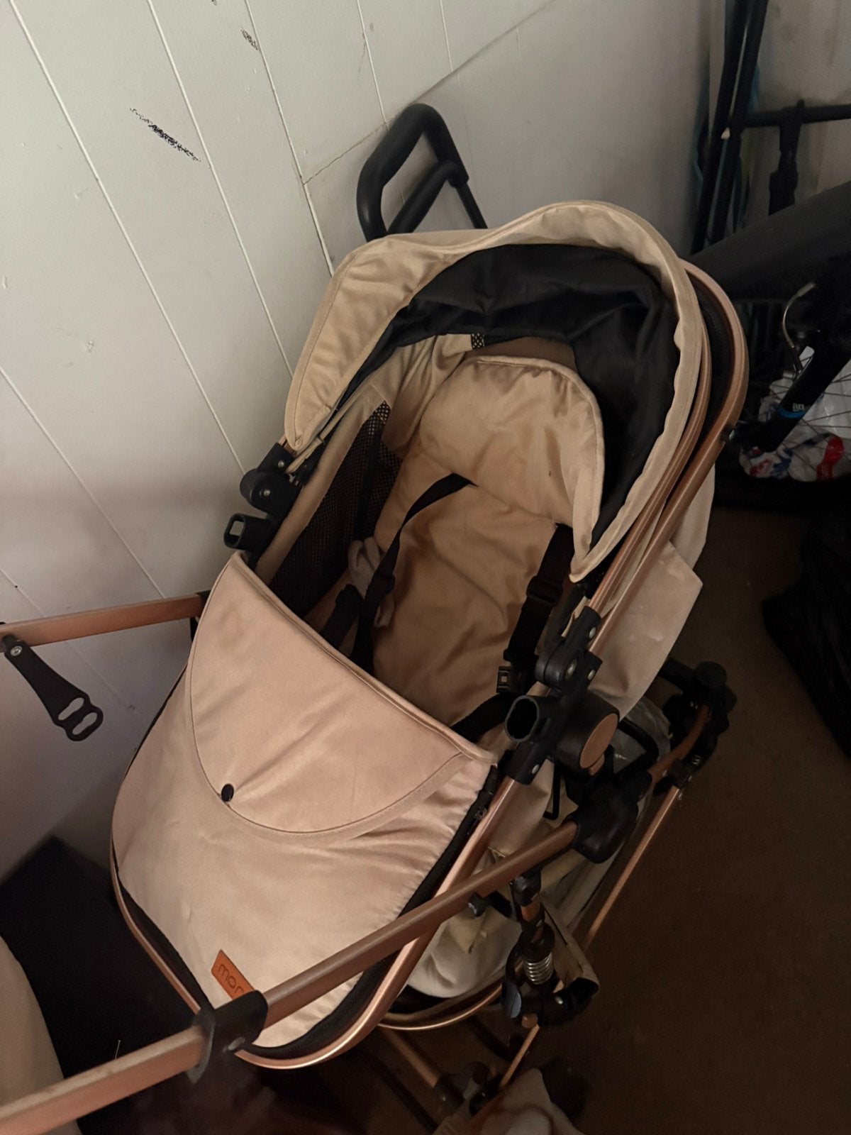 Kinderwagen maxicosi, Ophalen, Zo goed als nieuw