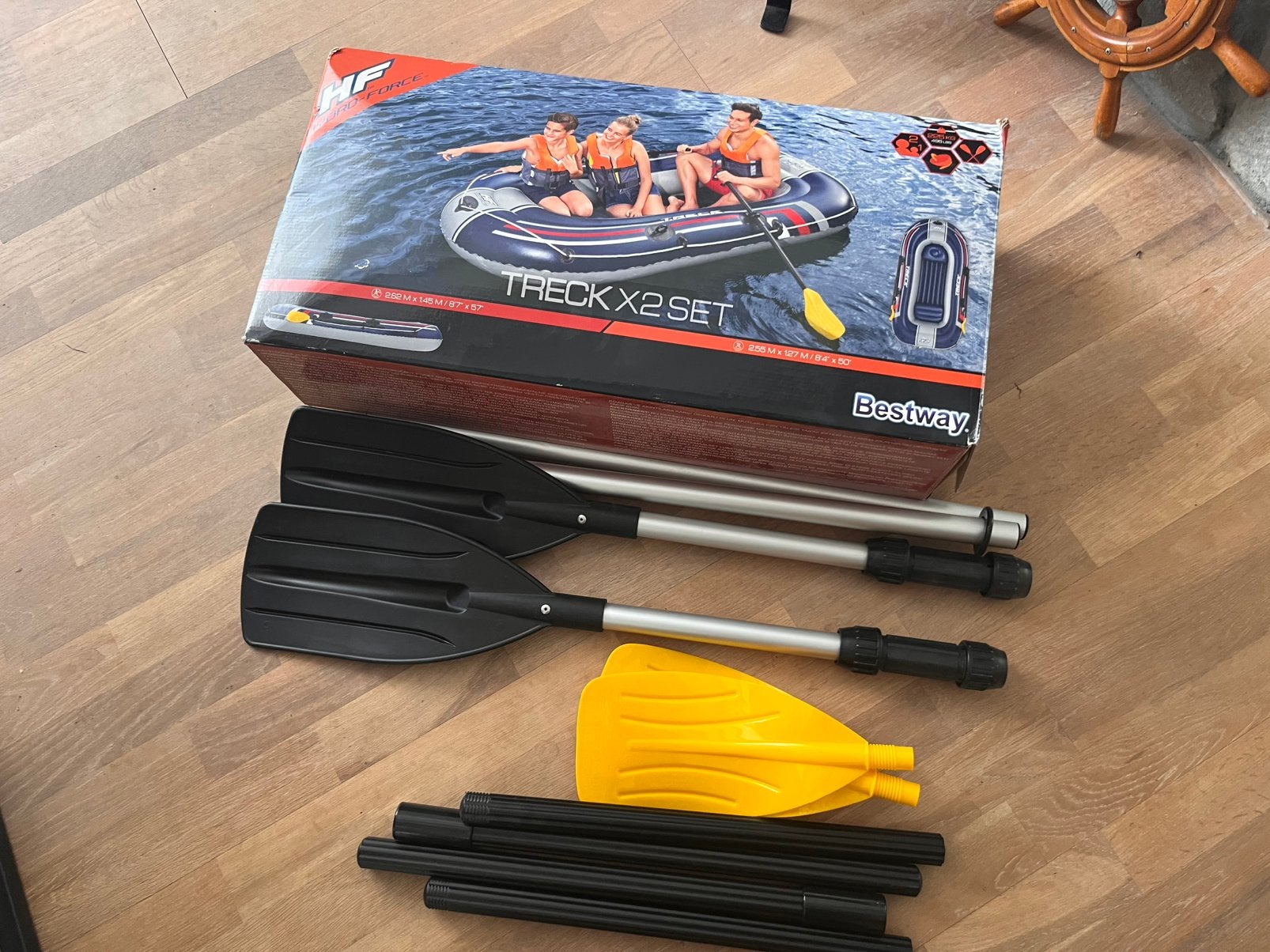 Treck X2 opblaasbare boot nieuw, Ophalen, Zo goed als nieuw