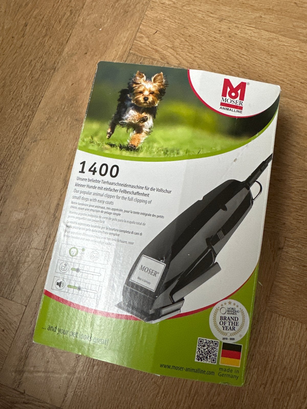 Moser Animalline 1400 hondentrimmer, Ophalen, Zo goed als nieuw