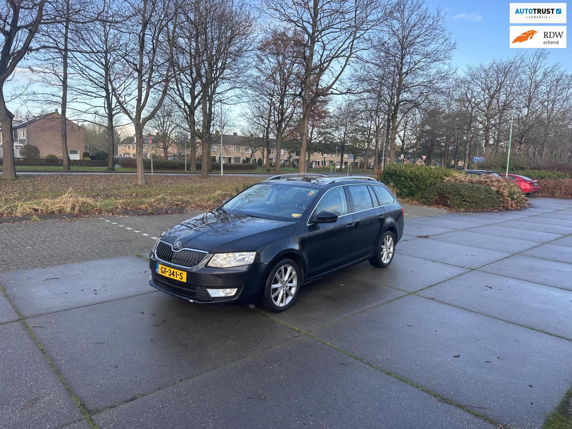 Skoda Octavia Combi 1.6 TDI Ambition Businessline Automaat.C, Euro 5, Gebruikt, 4 cilinders, Parkeersensor