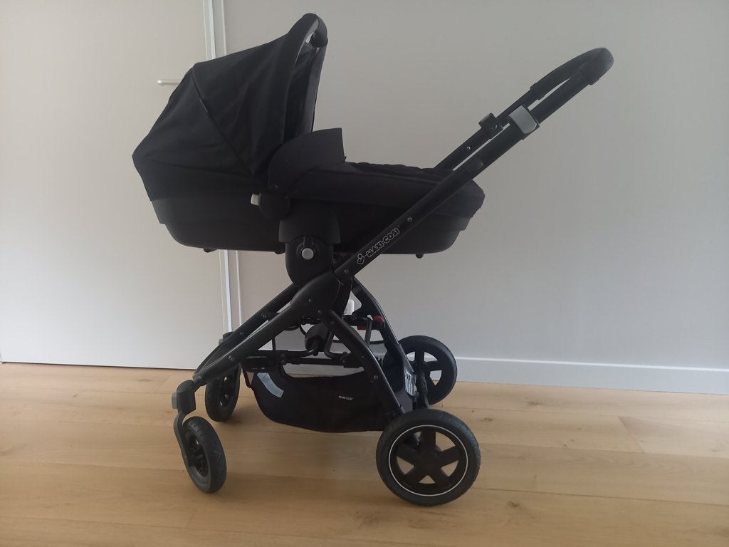 Maxi Cosi Stella + reiswieg Amber