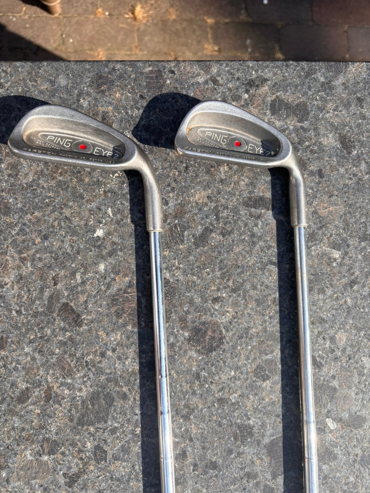 Ping Eye 2 Ijzers (IJzer 5 & IJzer 8) Red Dot – Stalen Shaft, Ophalen of Verzenden, Zo goed als nieuw, Club, Ping