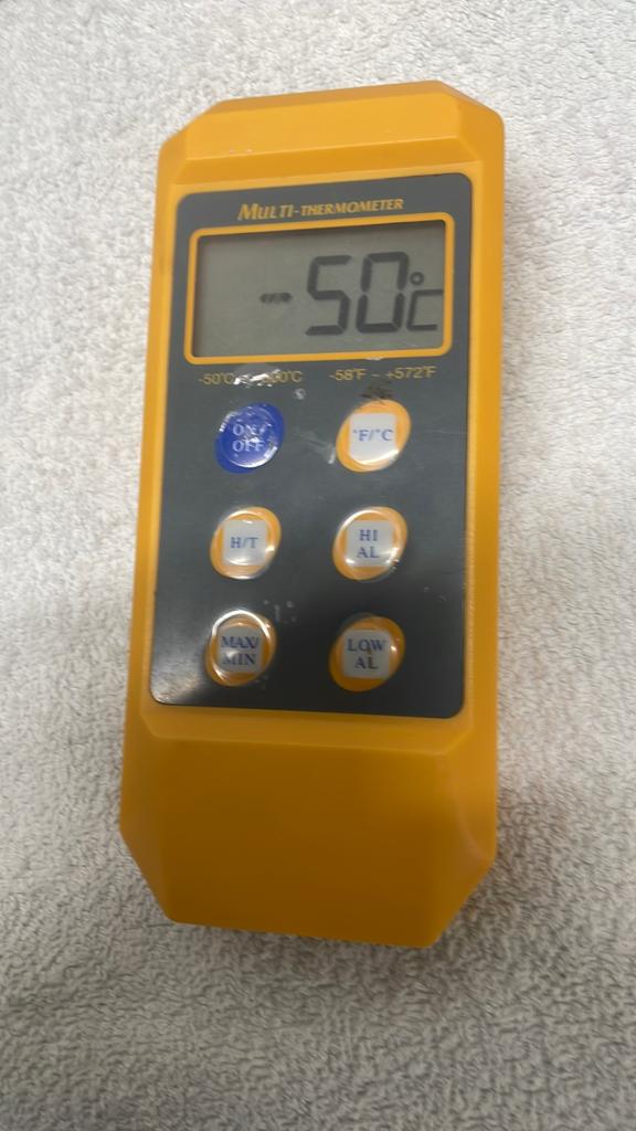 Digitale kerntemperatuur meter. HACCP goed gekeurd, Ophalen of Verzenden