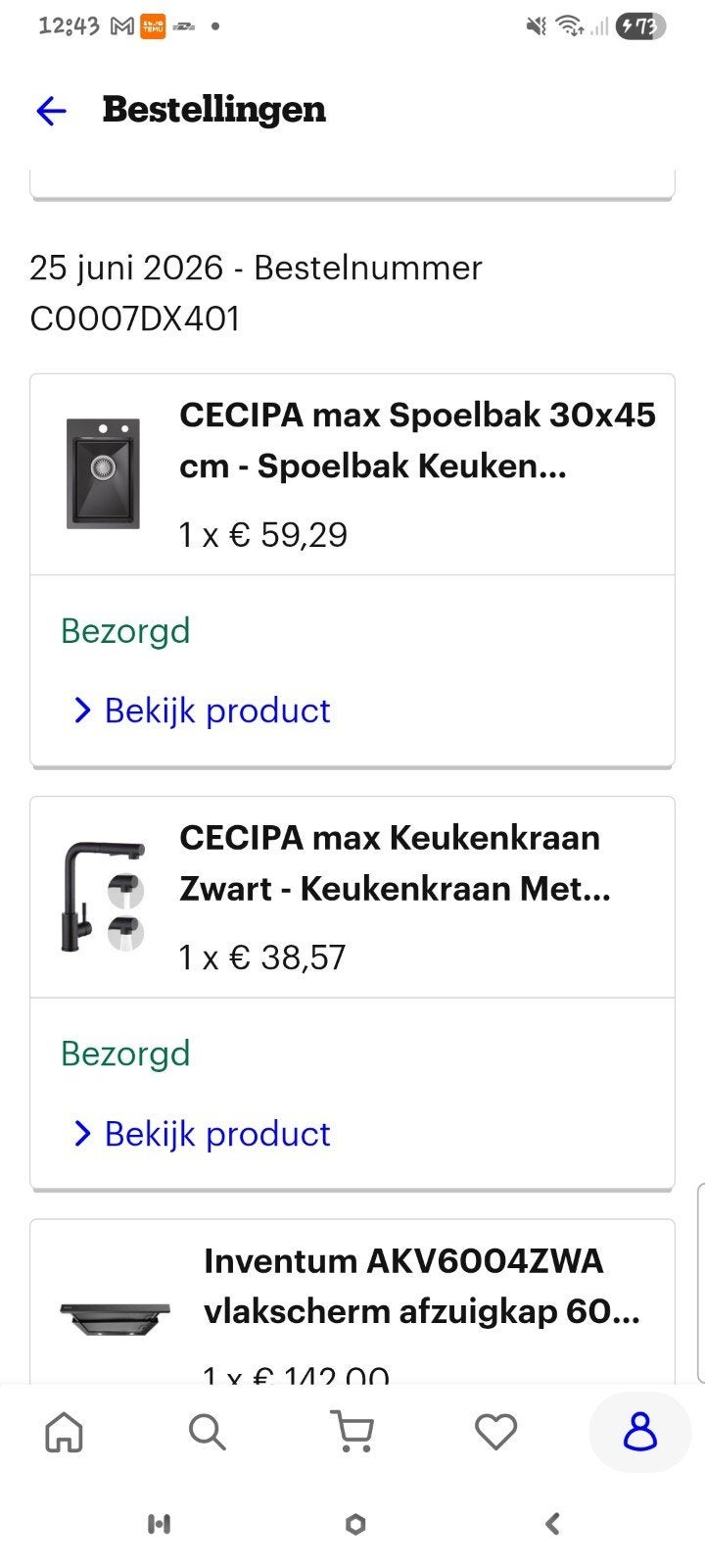 Kleine spoelbak met kraan te koop nieuw, Doos, Ophalen of Verzenden, Minder dan 40 cm, Nieuw