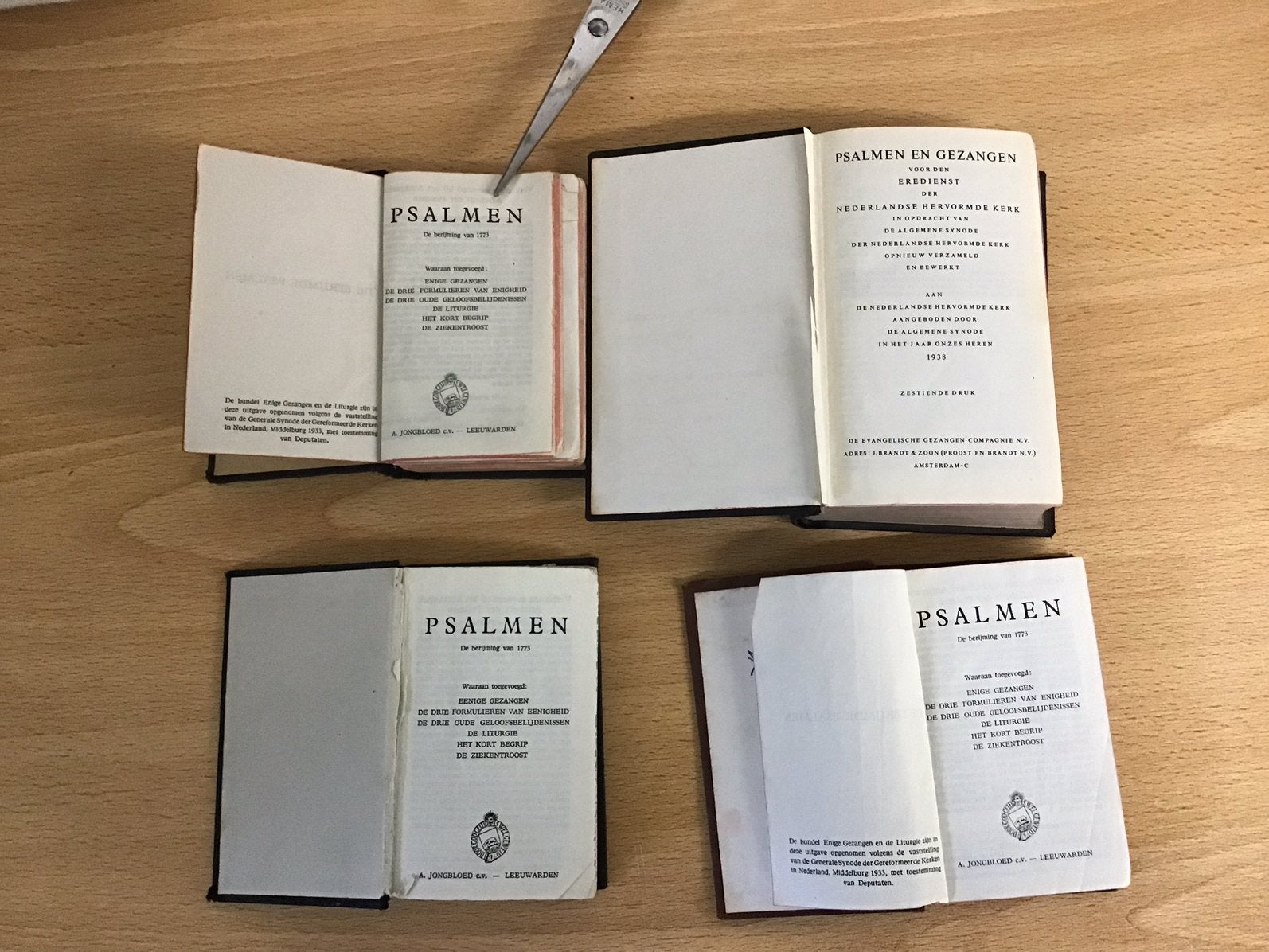 Bijbels 6 stuks, Ophalen