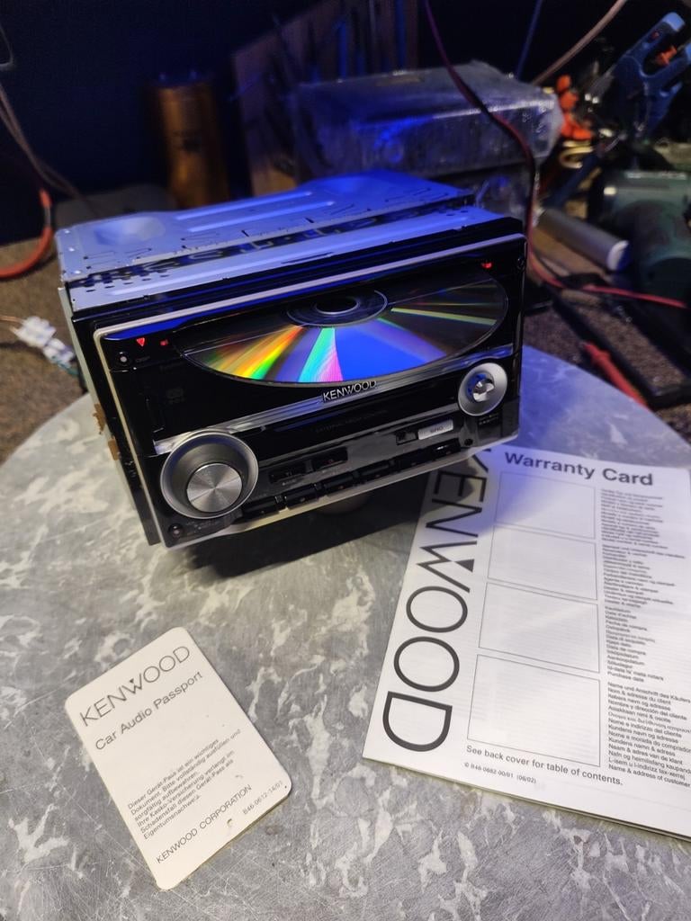 *Kenwood*dubbeldin*cd*mp3*usb*equalizer*rca*, Ophalen of Verzenden