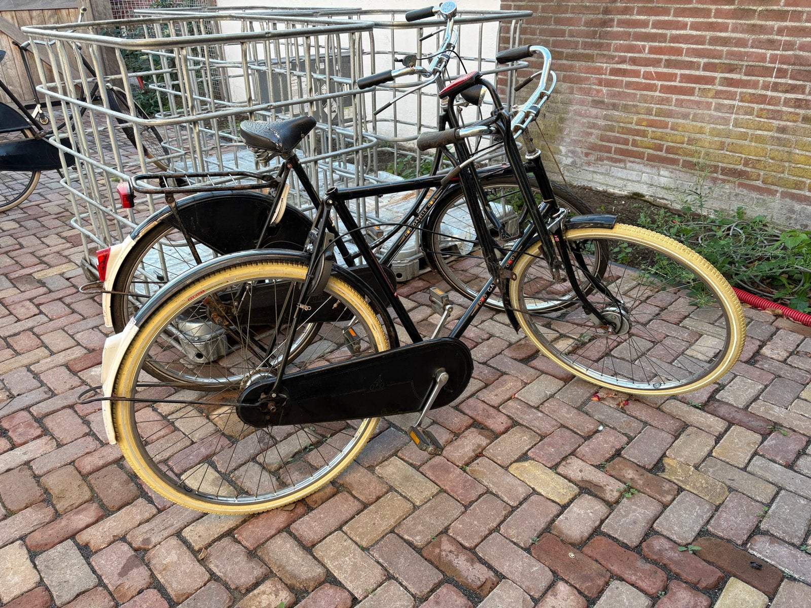 2 Gazelle Tour Populair opknapfietsen, Gebruikt, Versnellingen, Gazelle, Trommelrem