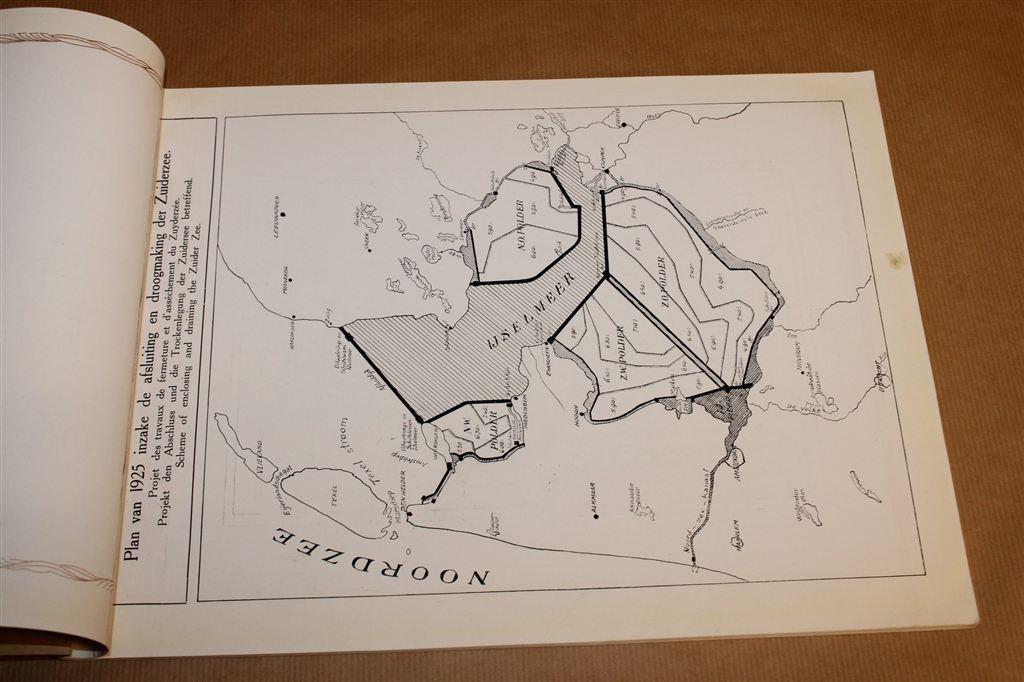 Afsluiting & Droogmaking Zuiderzee [1929] — Antiek, Verzenden, Gelezen