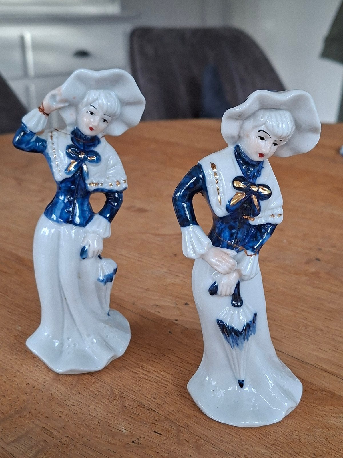 beeldjes rococo stijl, Verzenden, Zo goed als nieuw, Mens