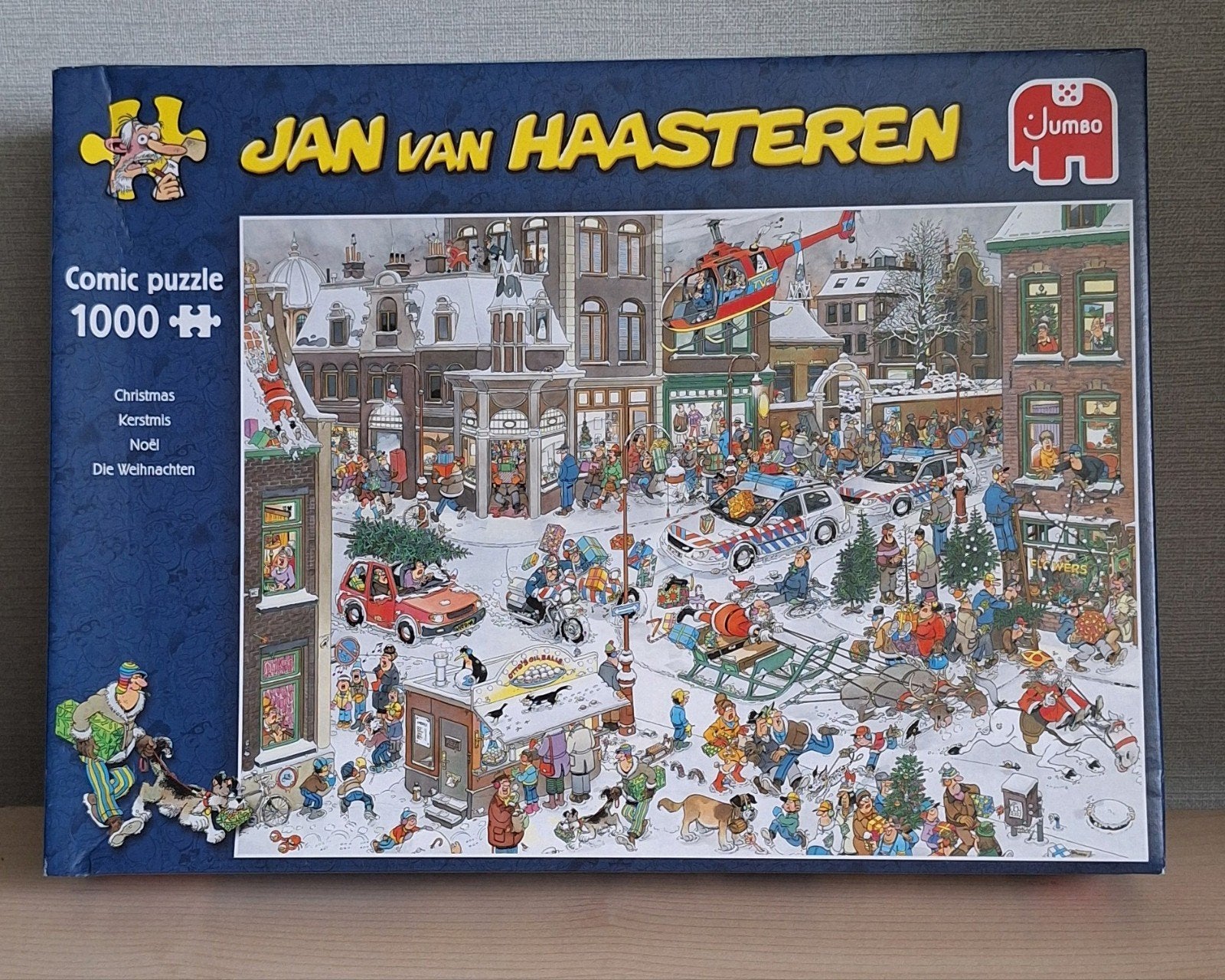 Puzzel JvH Kerstmis, Ophalen of Verzenden, 500 t/m 1500 stukjes, Gebruikt