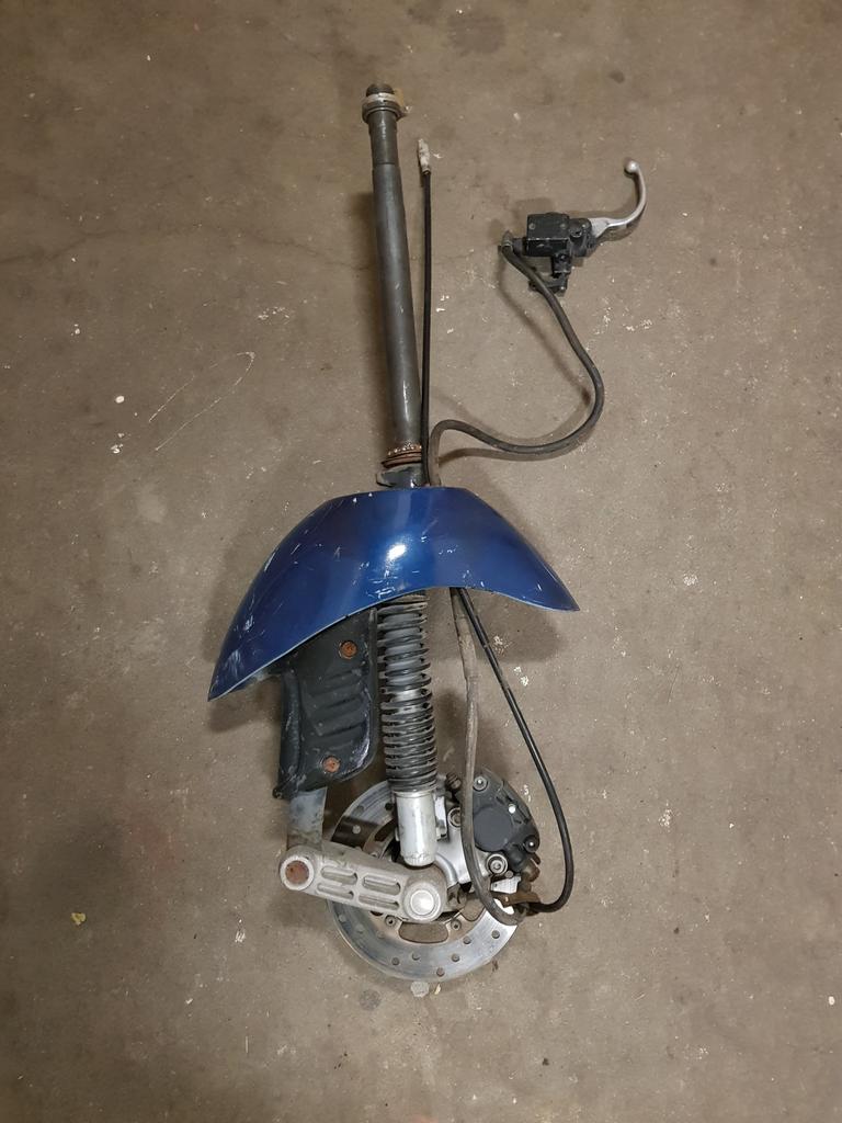 Piaggio zip SP voorvork origineel mono vork H2O 2t onderdele, Ophalen of Verzenden