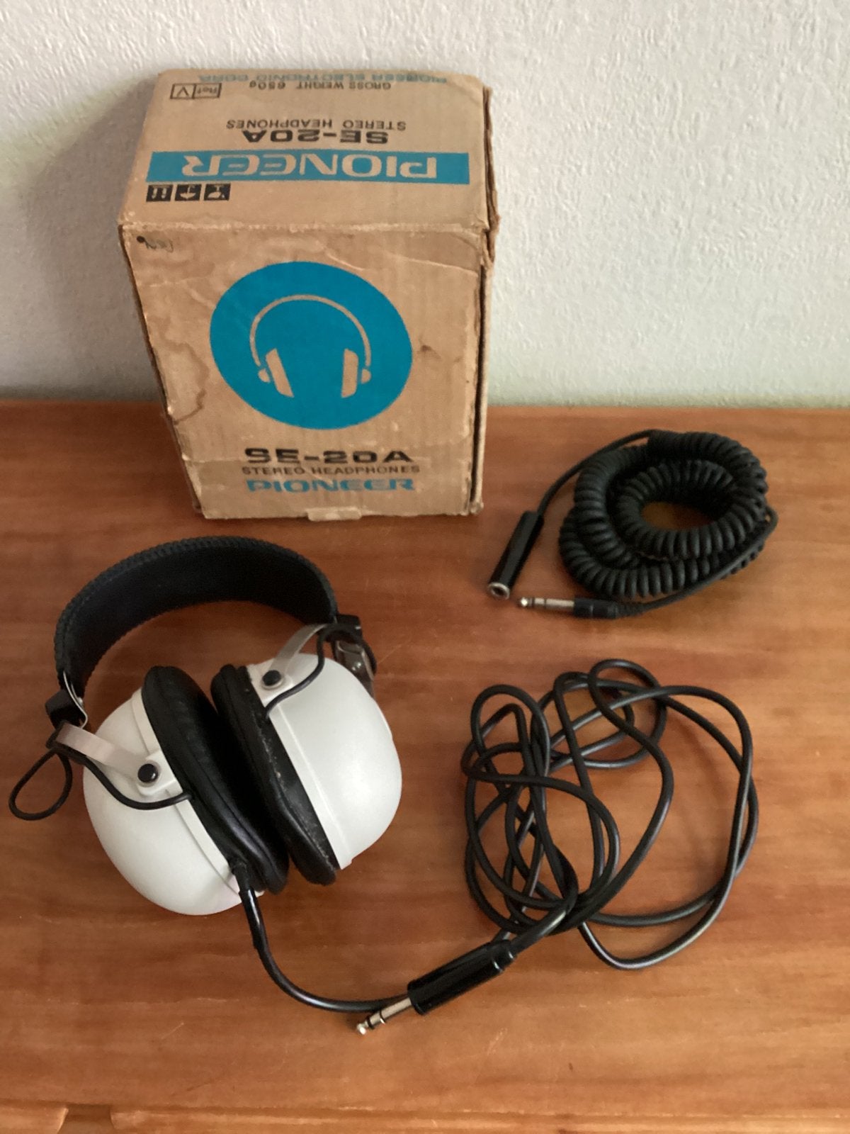 vintage PIONEER koptelefoon in doos, Audio, Tv en Foto, Ophalen of Verzenden, Zo goed als nieuw, Overige merken