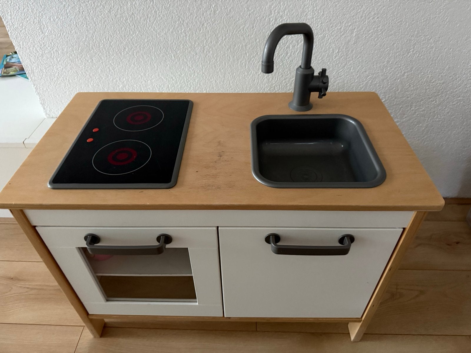 IKEA Duktig Speelkeuken met kookplaat en kraan, Ophalen, Gebruikt, Hout, Speelkeuken