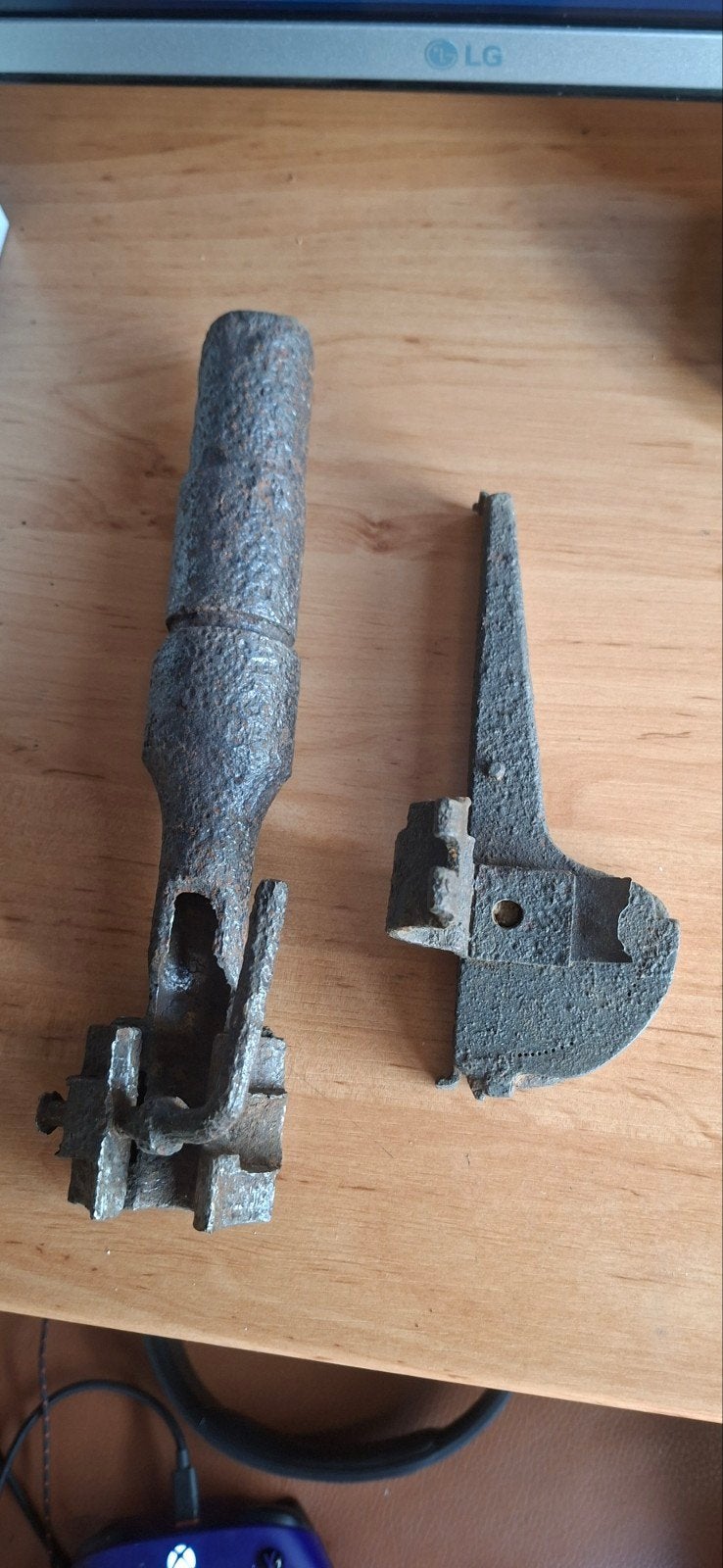 k98 schietbeker bodemvondst, Verzamelen, Ophalen of Verzenden, Duitsland, Hulzen of Bodemvondsten