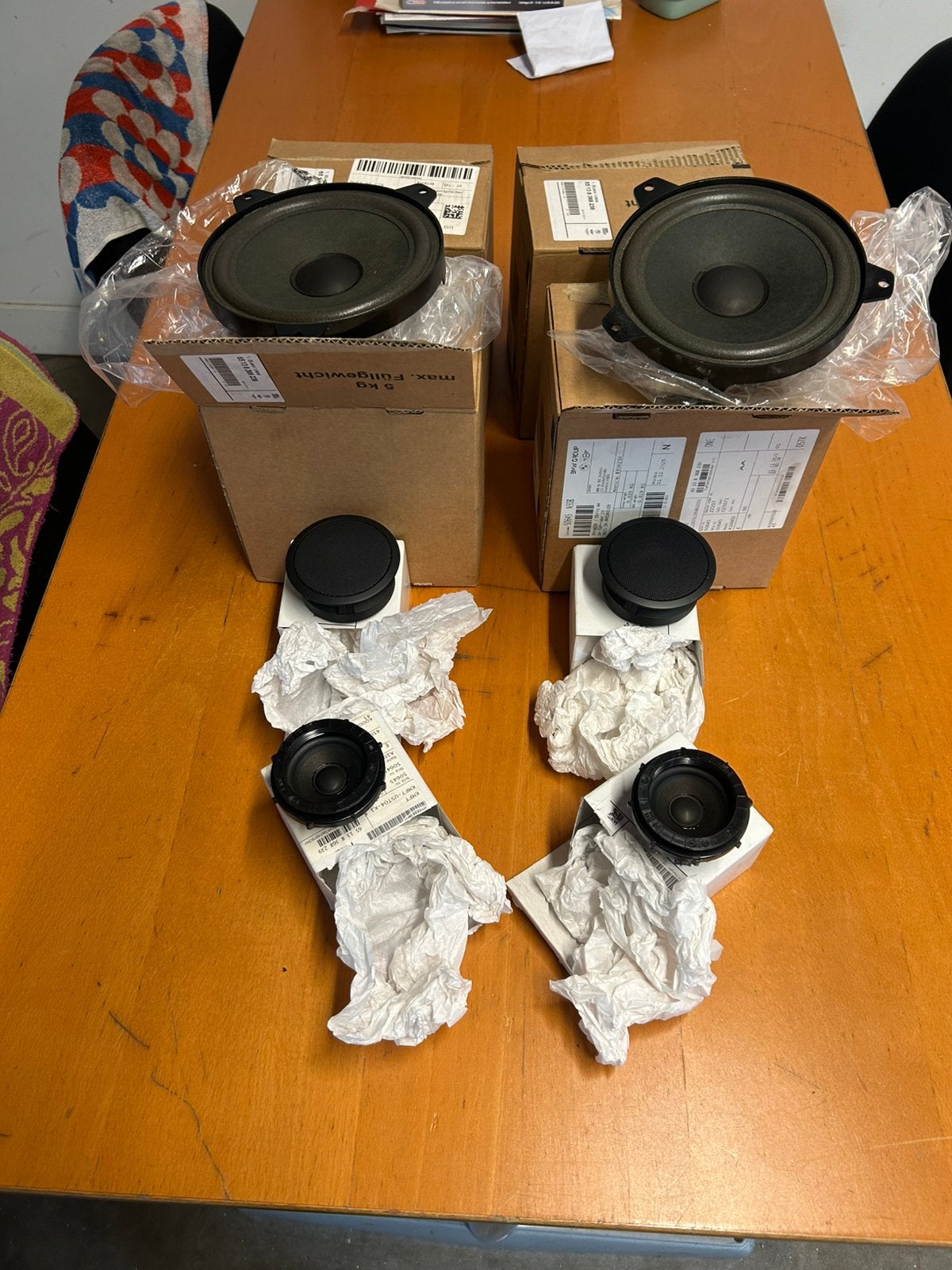 Hifi geluid systeem bmw e46 touring, Ophalen of Verzenden, Zo goed als nieuw