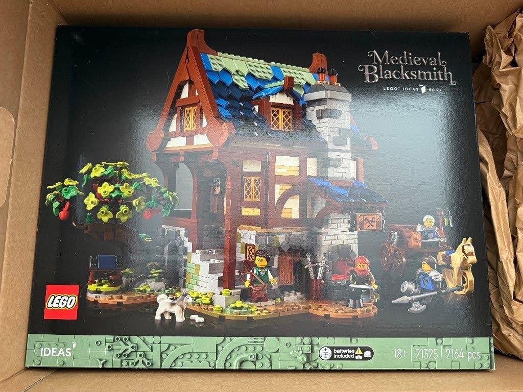 Lego Ideas Medieval Blacksmith 21325 - nieuw, Kinderen en Baby's, Speelgoed | Duplo en Lego, Lego, Nieuw, Ophalen of Verzenden