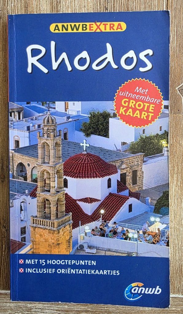 ANWB Extra Rhodos - Griekenland, Boeken, Gelezen, ANWB, Europa, Ophalen of Verzenden