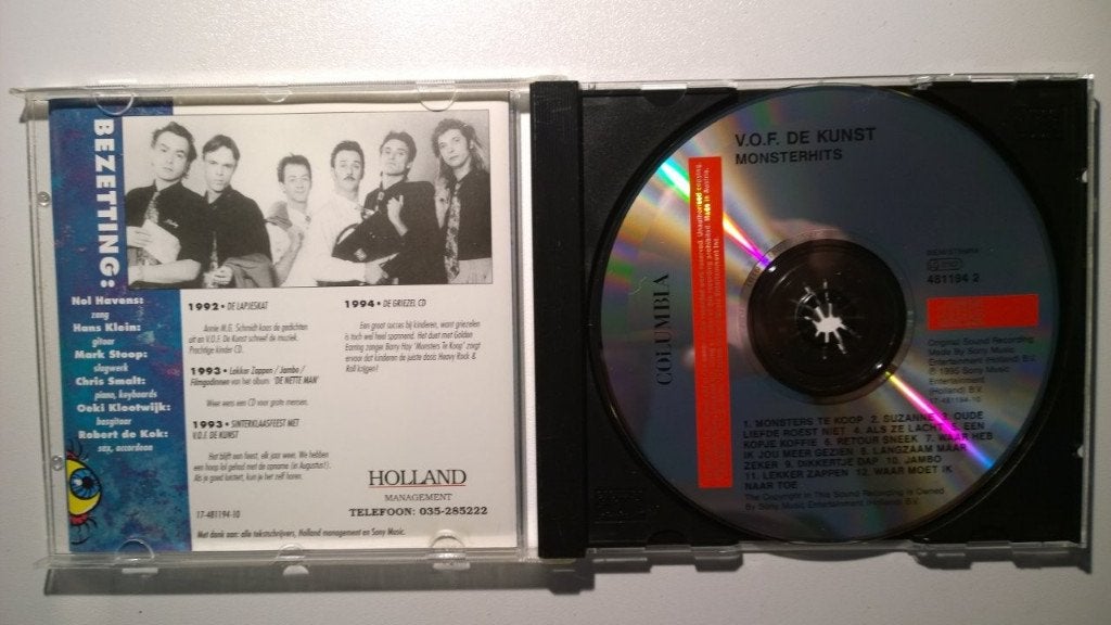 V.O.F. De Kunst - Monsterhits, Ophalen of Verzenden, Zo goed als nieuw, Pop, Album